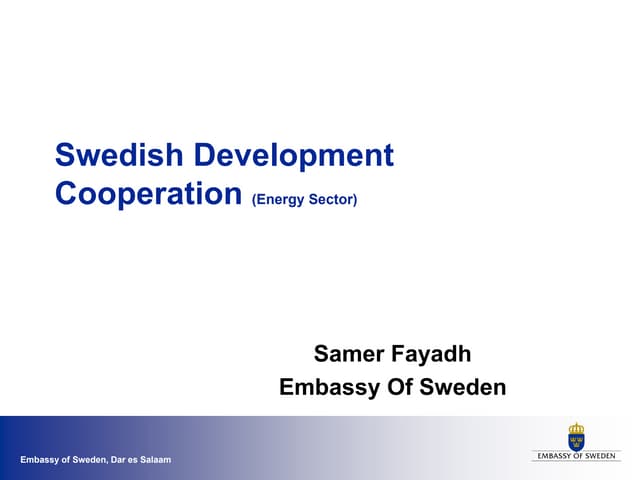 Arusha | Jun-14 | Sweden Developmen...