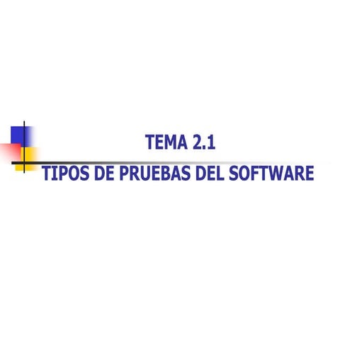 tipos de pruebas.