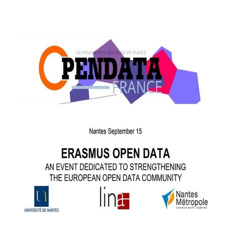 Open Data France, example of project worth expanding