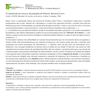 O significado do sucesso da pregaçã...