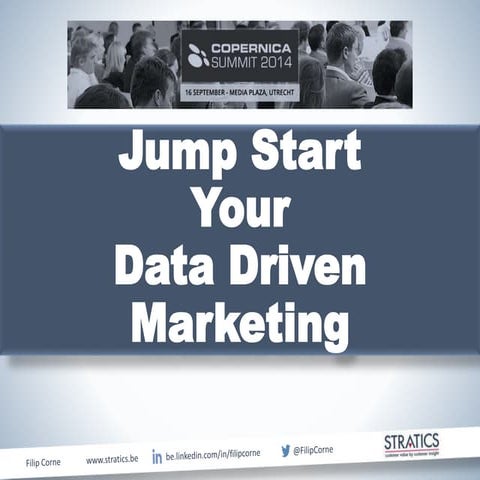 Filip Corne - Jump-start your datadriven marketing