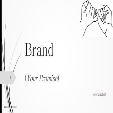 2.1 brand   your promise - handout