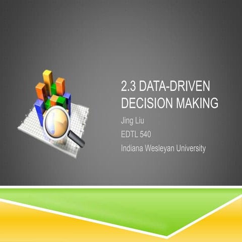 data driven decision making | PPTX