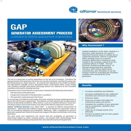 Alfanar Generator Assessment Process