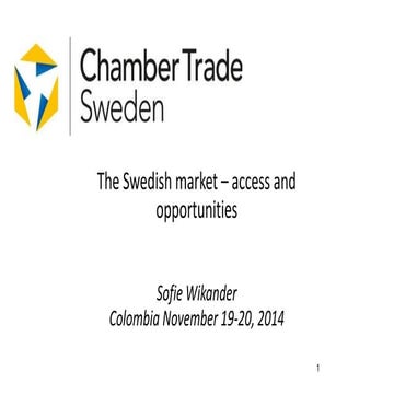 2. chamber trade sweden sw  colombia swedish market access and opportunites