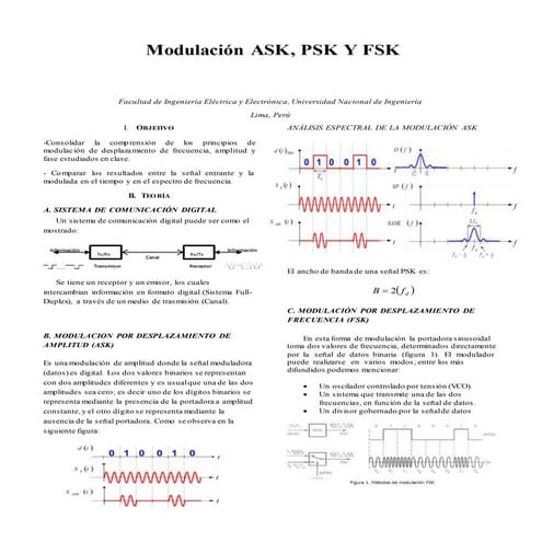La modulación por desplazamiento de fase o PSK (Phase Shift Keying) | PPTX