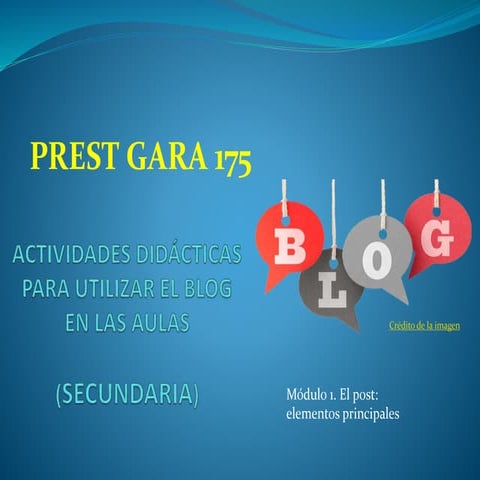 2. el post elementos principales g150