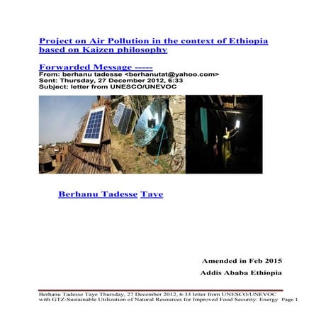 Appropriate Technology- Solar Cookers | PPT