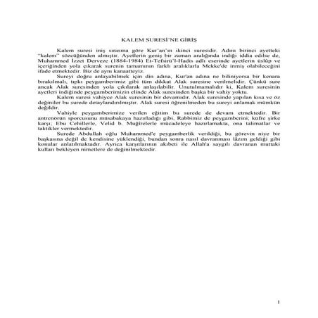 2. kalem suresi | DOC