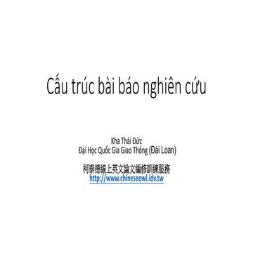 2.56 cấu trúc bài báo nghiên cứu