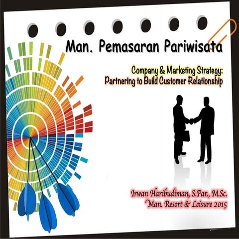 2. Man. Pemasaran Pariwisata - Company & Marketing Strategy: Partnering to Bu...