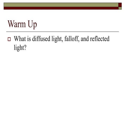 2. lighting instruments