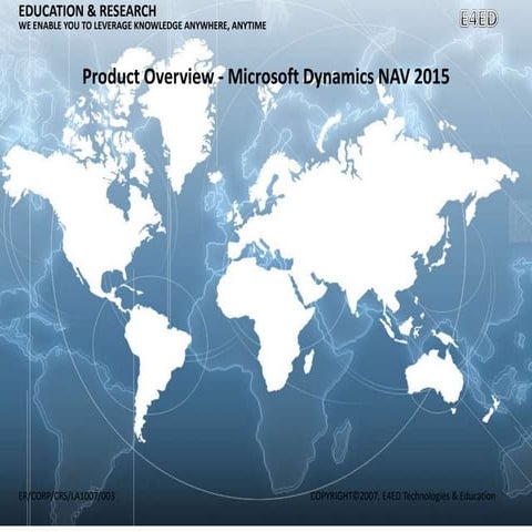 Microsoft Dynamics NAV 2015