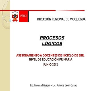 2. procesos logicos primaria plc