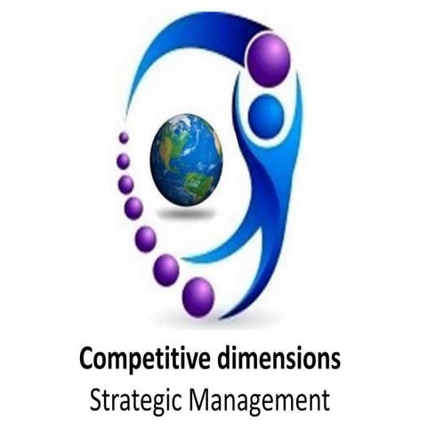 Competitive dimensions - strategic management - Manu Melwin Joy