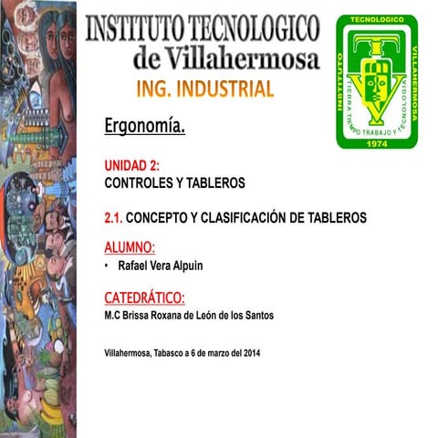 2.1. CONCEPTO Y CLASIFICACIÓN DE TABLEROS