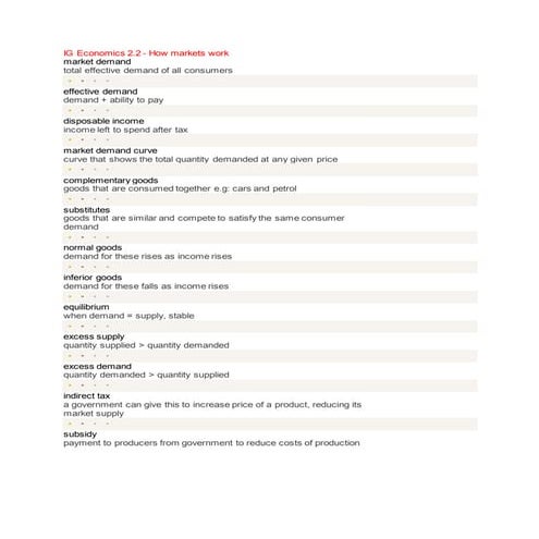 2.2 how markets work