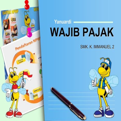 wajib pajak dan npwp