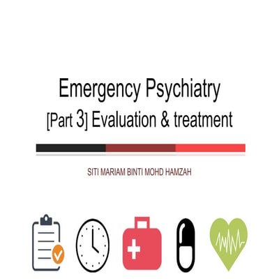 2. emergency psychiatry 