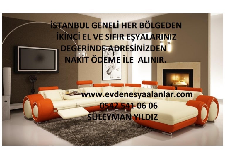 MALTEPE GÜLENSU 2.EL MOBİLYA ALANLAR 0542 541 06 06 ESKİ EŞYA ALANLAR