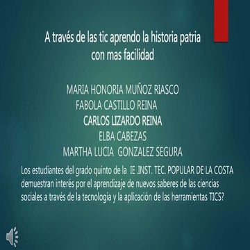 2.  socializacion carlos lizardo reina