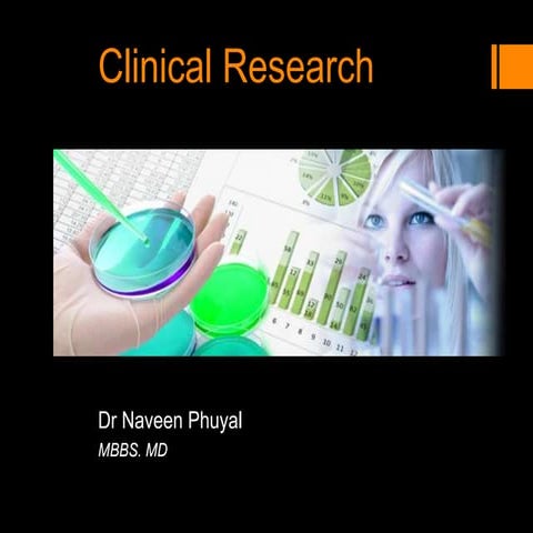 Medical research and study design