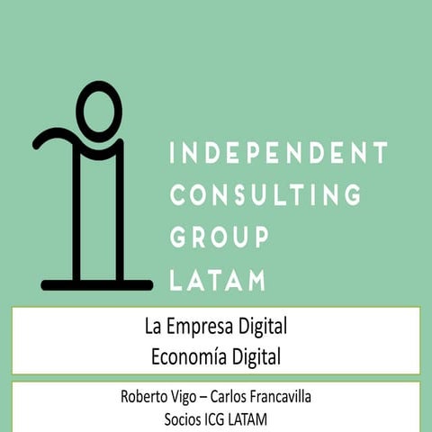 Seminario "La Empresa Digital" - Economia Digital