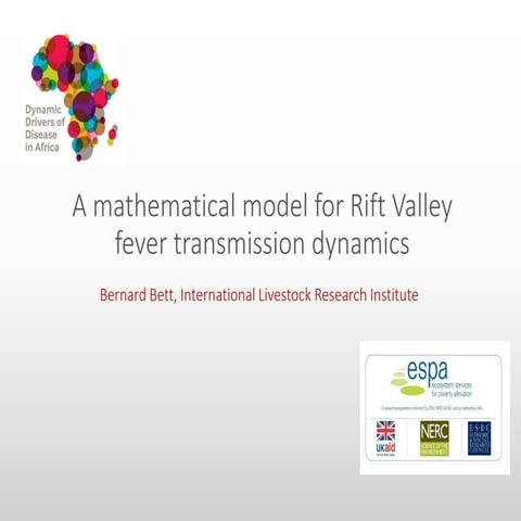 A mathematical model for Rift Valley fever transmission dynamics