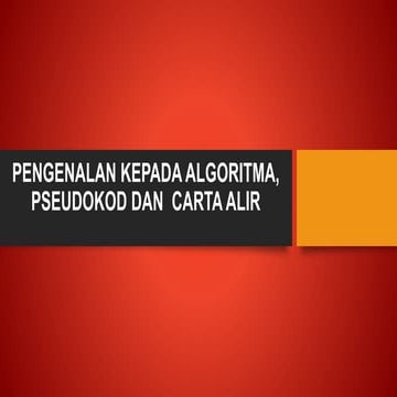 2.0 algoritma pseudokod carta alir