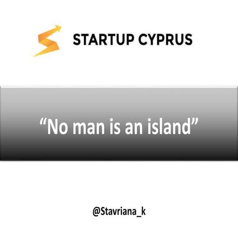 Startup Cyprus Presentation 