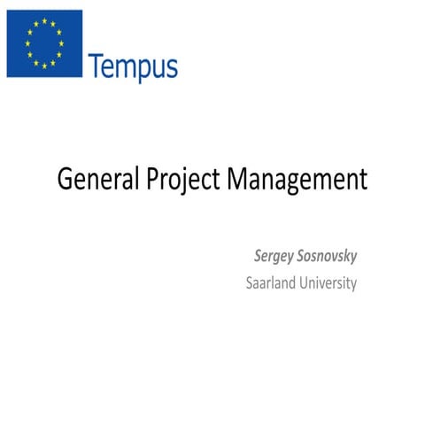 General Project Management