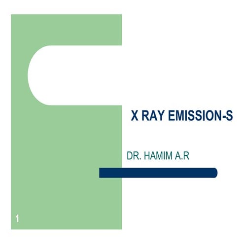 2. x ray emission