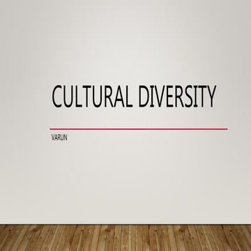 Cultural Diversity in an Organization - Managing, Reasons, Role of HR Personn...