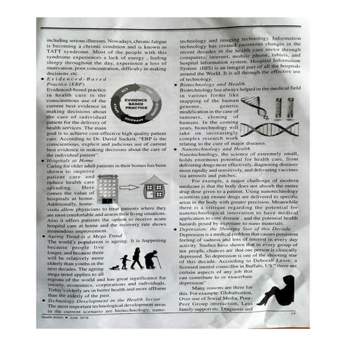 Major Changes in Health care sector Aseem 2