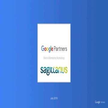 Google - MicroMoments