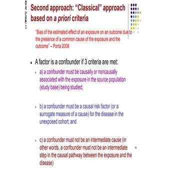 4.2.2. confounding classical approach