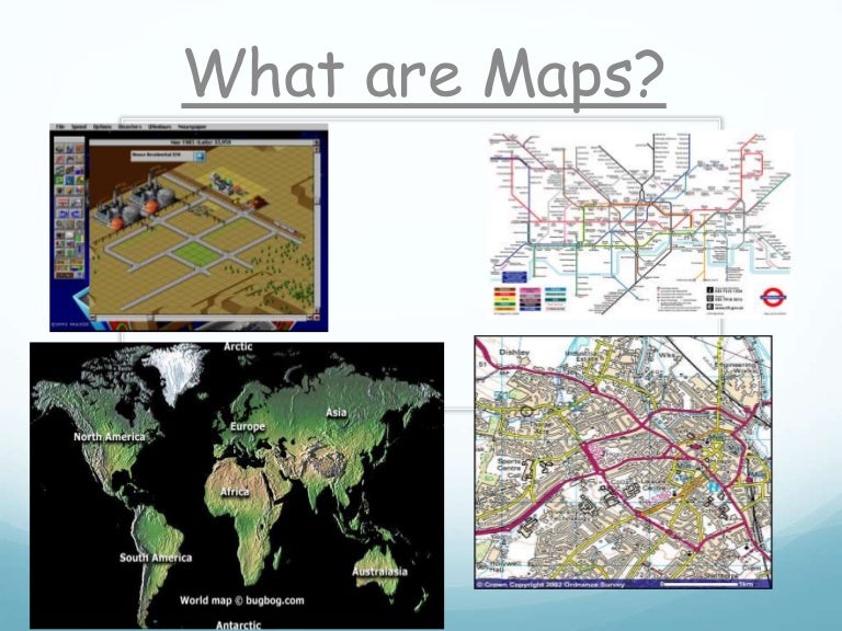 What are maps
