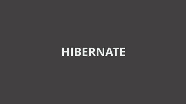 02-Hibernate. Hibernate