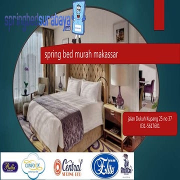 spring bed murah makassar