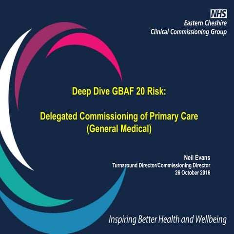 Deepdive presentation GBAF20 primary care