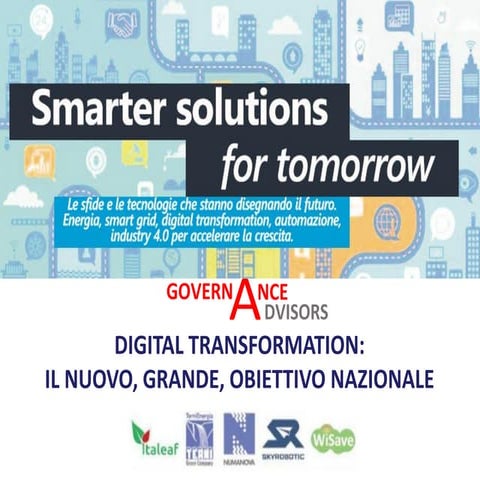 Digital transformation: il nuovo, grande, obiettivo nazionale