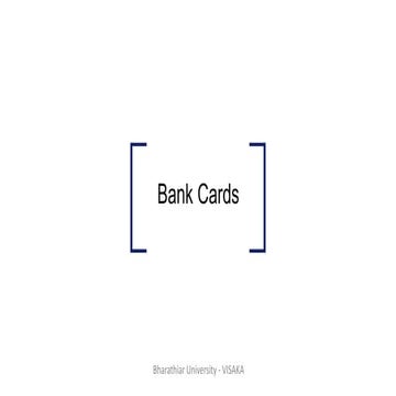 2. bank cards | PPSX