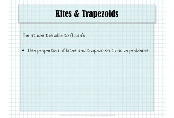 2.8.4 Kites and Trapezoids