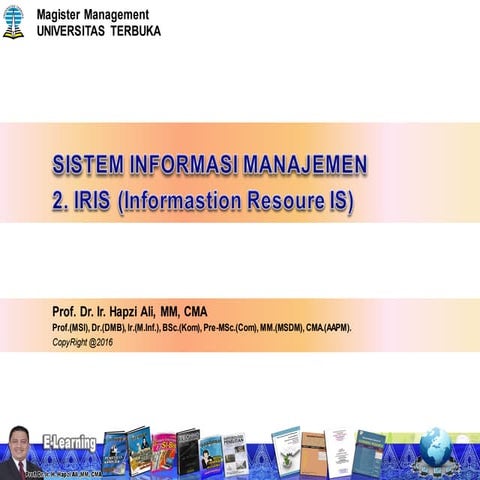 2. hapzi ali, information resoure information system (iris), ut