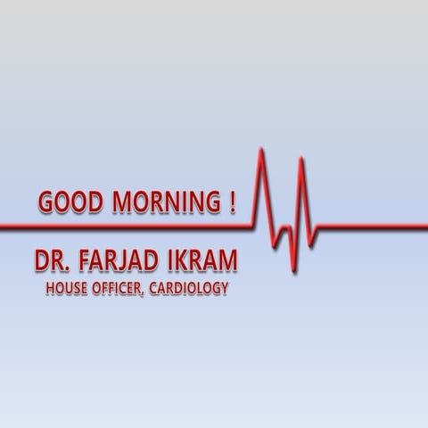 Cardiology 2.1. ECG or EKG - by Dr. Farjad Ikram