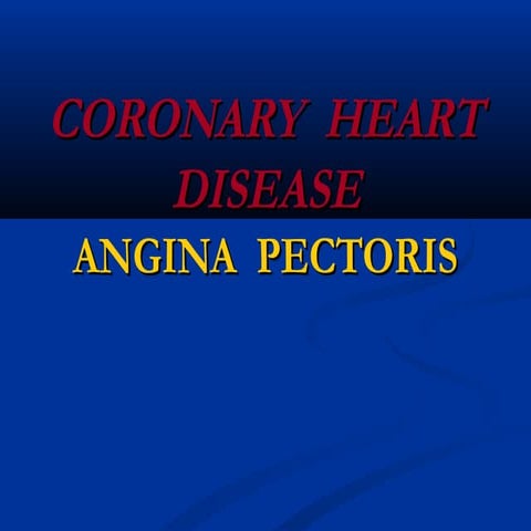 Angina Pectoris