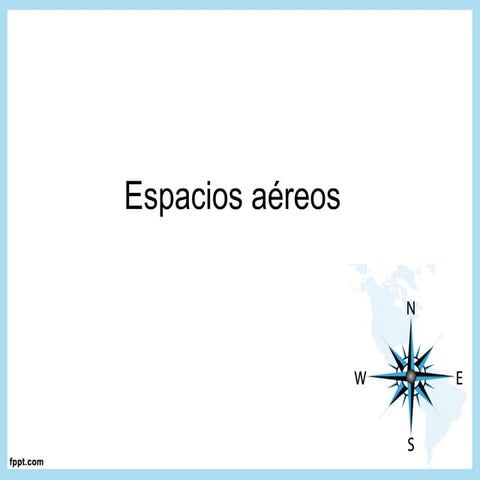 espacios aéreos y servicios ATS