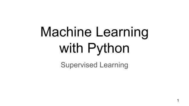 2.supervised learning