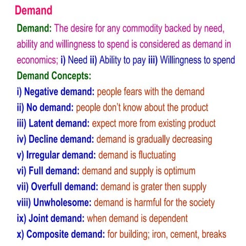 2. demand