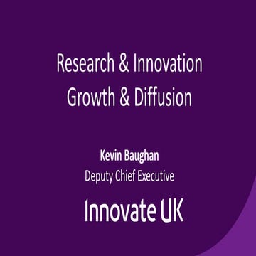 Research & Innovation Growth & Diffusion
